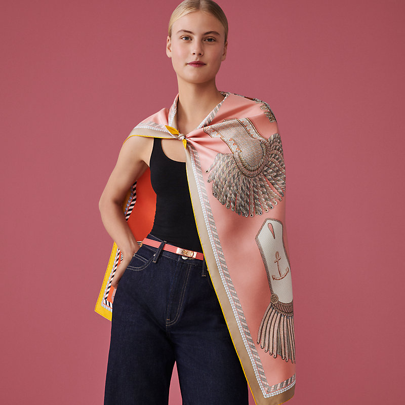 Epaulettes de Gala Double Face scarf 90 | Hermès Mainland China